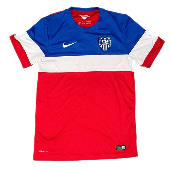 Men's Nike 2014 Team‎ USMNT USA Soccer World Cup Jersey Size Small 578026-657 - Picture 1 of 5